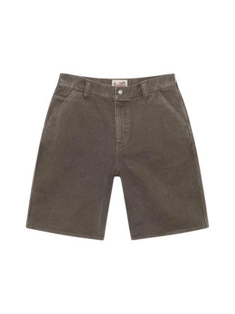 Stüssy Stussy Washed Canvas Work Short Brown