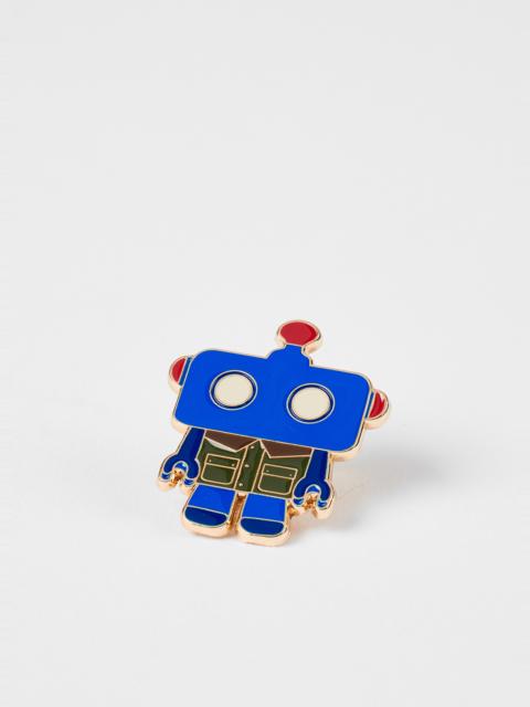 Paul Smith Paul Smith loves Barbour - Robot Pin Badge