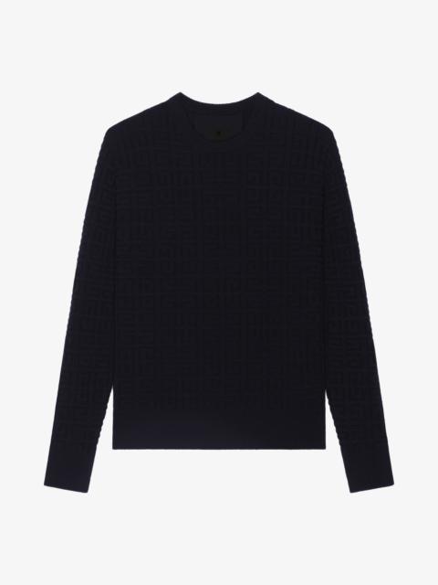 Givenchy SWEATER IN 4G JACQUARD