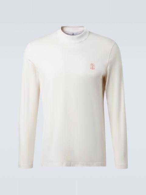 Brunello Cucinelli Logo cotton T-shirt