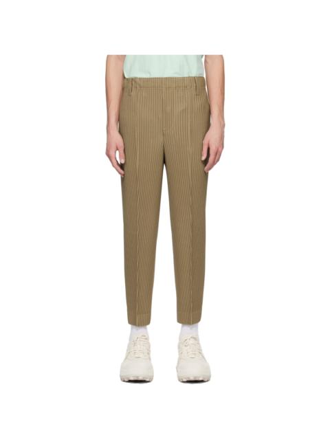ISSEY MIYAKE Beige Compleat Trousers
