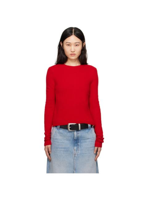 KHAITE Red 'The Diletta' Sweater