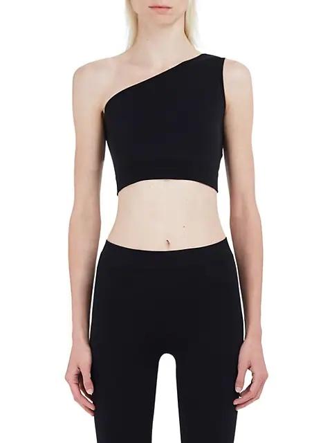 Rick Owens Athena One-Shoulder Cropped Top