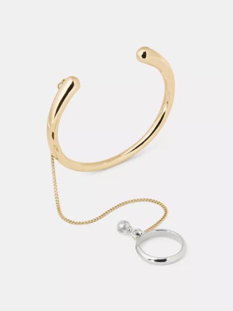 kate spade Chain Reaction Cuff Chain And Ring