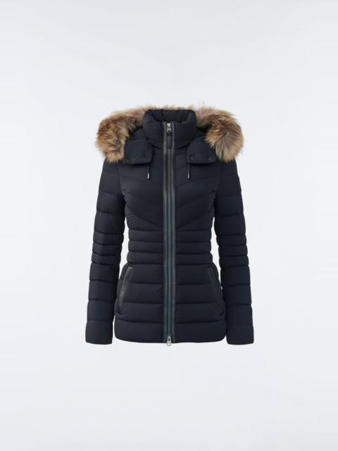MACKAGE PATSY Agile 360 down jacket with natural fur