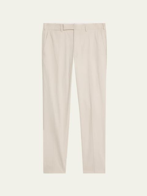 ZEGNA Men's Flat-Front Linen Pants