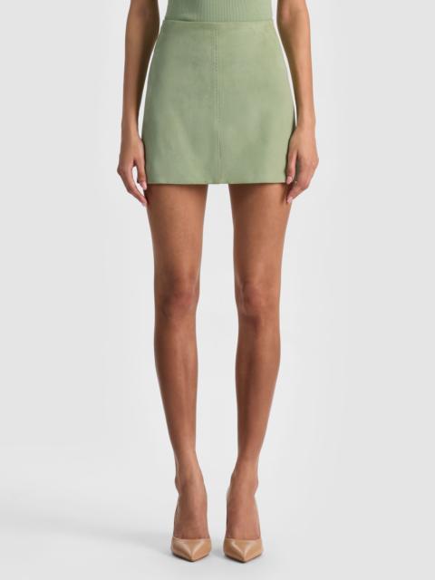 RILEY SUEDE MINI SKIRT