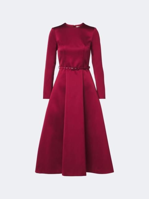 EMILIA WICKSTEAD Capucine belted satin midi dress