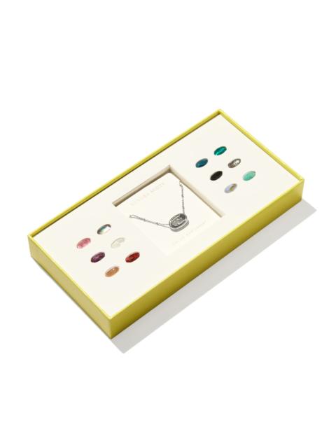 KENDRA SCOTT Color Bar® Elisa Silver Locket Gift Set