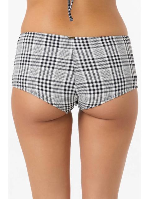 O'Neill Catamaran Plaid Surfs Up Shorts
