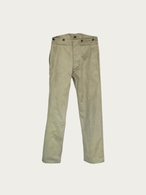 TAIGA TAKAHASHI Lot.214 Railroad Trousers - Logwood Gray