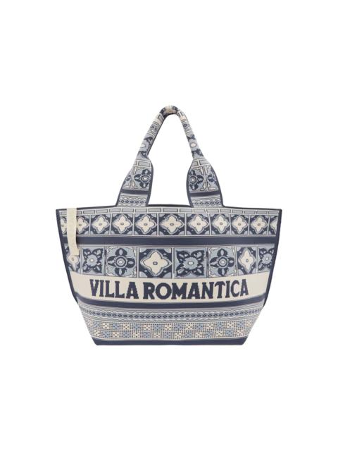 ALÉMAIS Villa Romantica Jacquard Maxi Tote