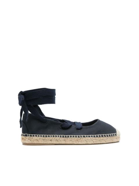 Polo Ralph Lauren lace-up flat espadrilles