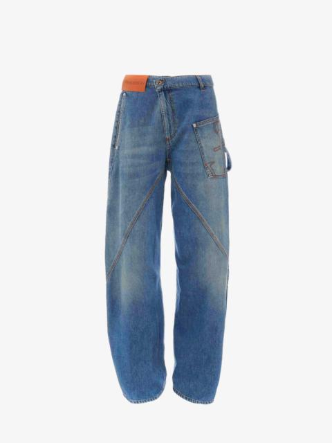 JW Anderson TWISTED WORKWEAR DENIM JEANS