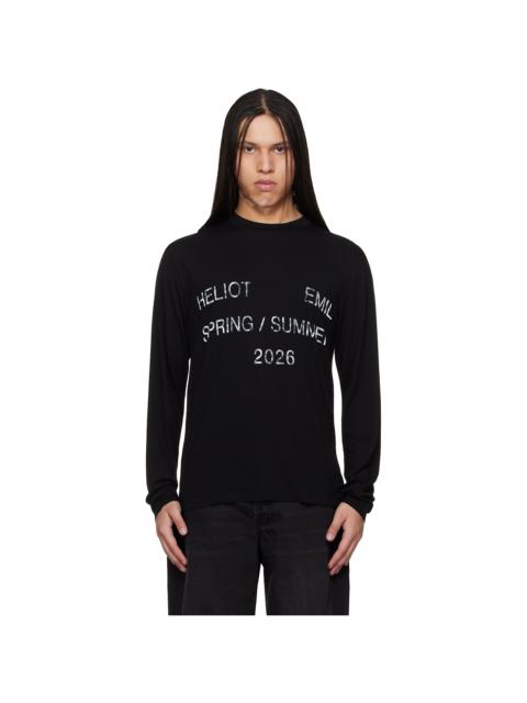 HELIOT EMIL™ Black Overo L/S T-shirt