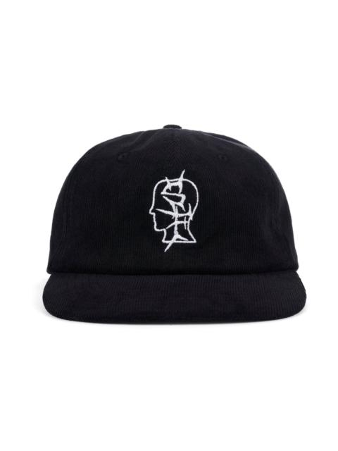 BRAIN DEAD Brain Dead x Sound and Fury 6 Panel Corduroy Hat - Black