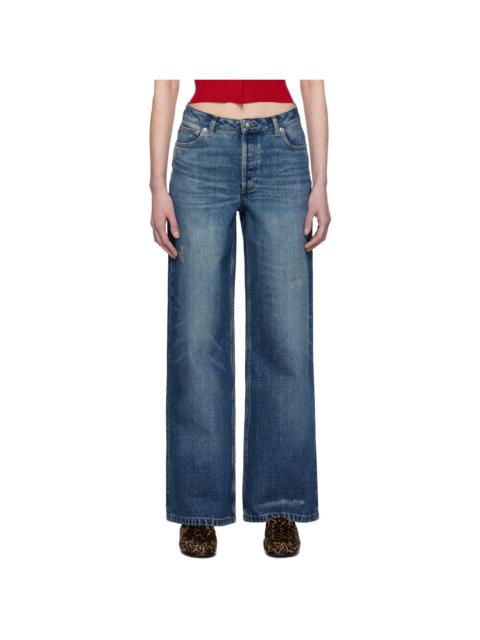 A.P.C. Blue Elisabeth Jeans