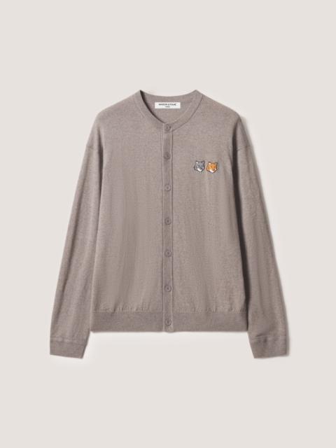 Maison Kitsuné DOUBLE FOX HEAD COMFORT CARDIGAN