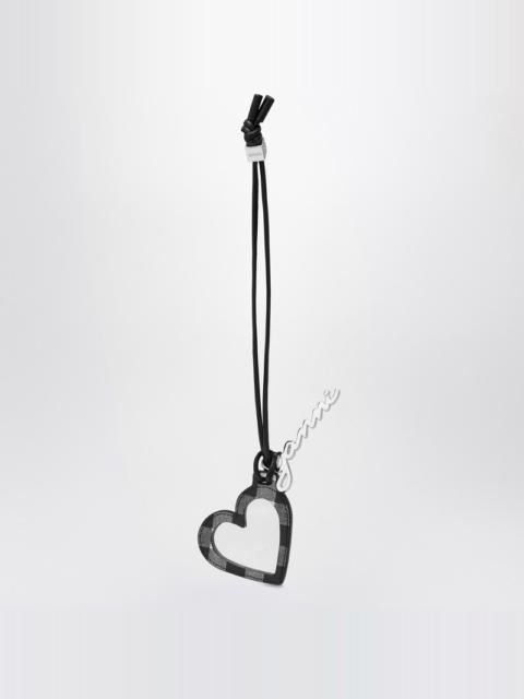 GANNI Heart-shaped mirror Bou black