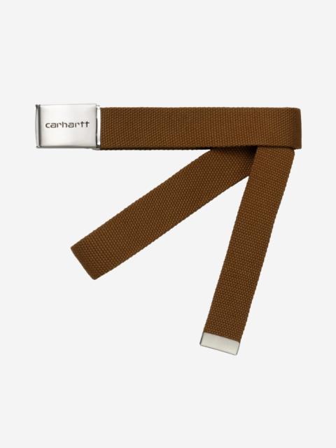 Carhartt WIP Clip Belt Chrome