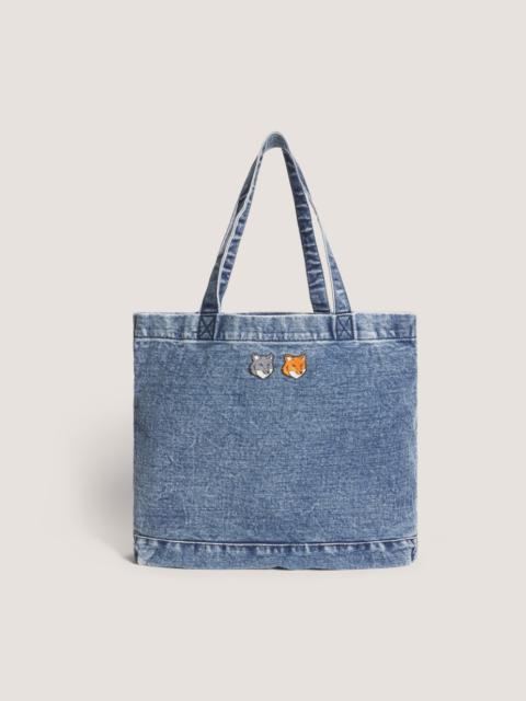 Maison Kitsuné DOUBLE FOX HEAD TOTE