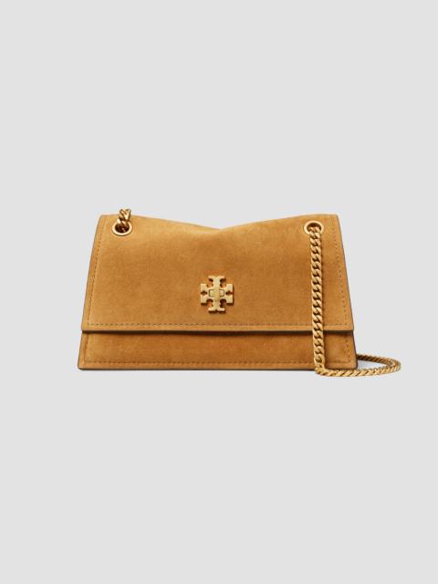 TORY BURCH Women's Kira Mini Suede Shoulder Bag - Toffee