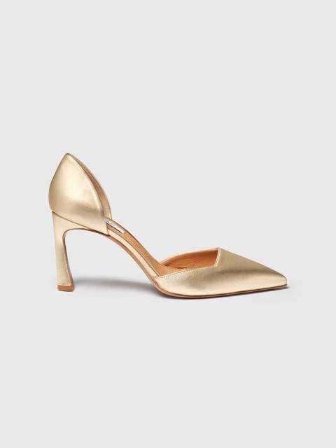 THE FOLD Treviso Metallic Heels 80