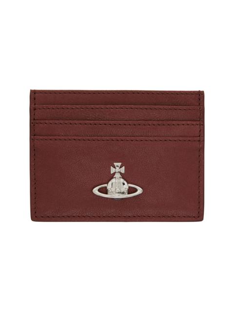Vivienne Westwood Brown Flat Card Holder