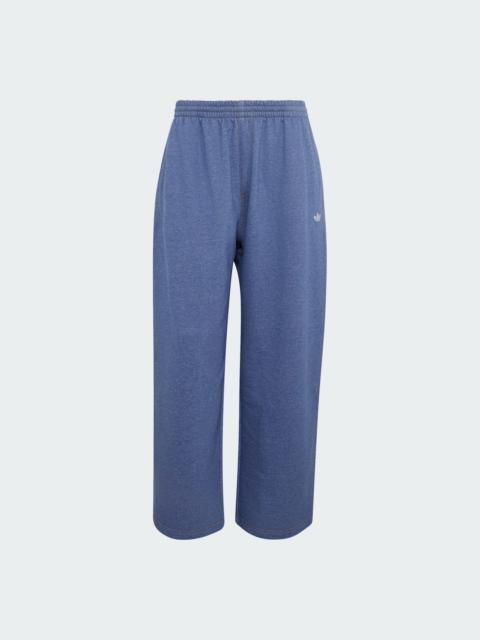 adidas TREFOIL ESSENTIALS MELANGE BAGGY OPEN HEM PANTS