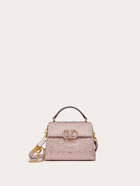 Valentino VSLING MINI HANDBAG WITH SPARKLING EMBROIDERY