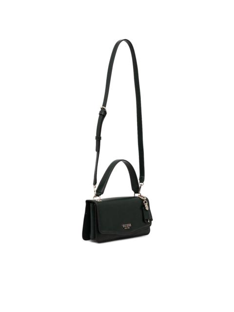 GUESS USA top-handle key-detail satchel bag