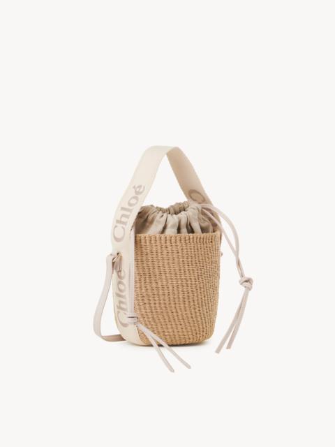 Chloé SMALL WOODY HAMPER IN FAIR-TRADE PAPER