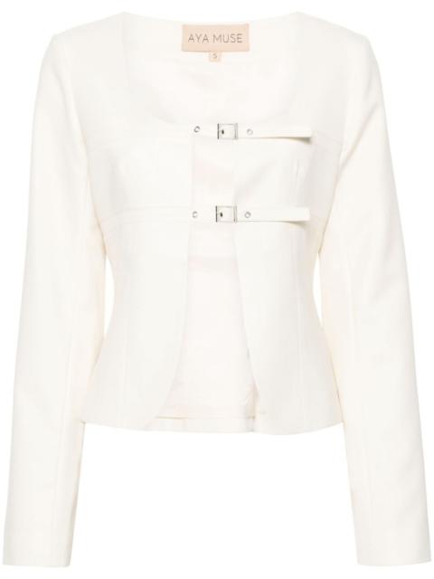 AYA MUSE Apure buckle-fastening jacket