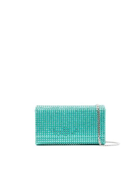 Paloma crystal-embellished clutch bag