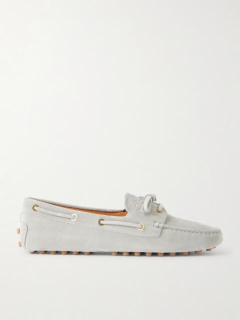Tod's Gommino Suede Boat Shoes