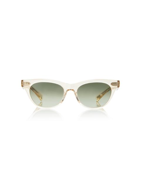 Oliver Peoples Avelin D-Frame Acetate Sunglasses neutral
