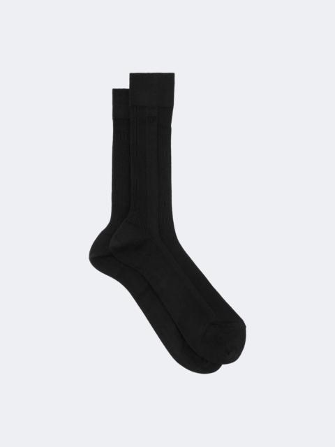 TOM FORD Ribbed-knit cotton socks