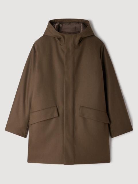 Sandro WOOL AND CASHMERE PARKA