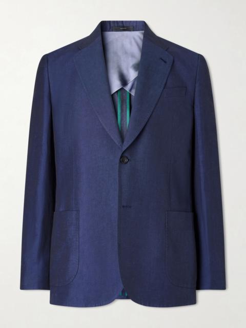 Paul Smith Cotton and Linen-Blend Suit Jacket
