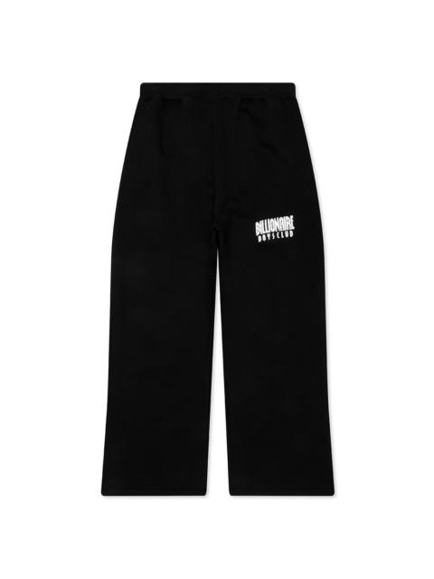 BILLIONAIRE BOYS CLUB CAMP SWEATPANTS - BLACK