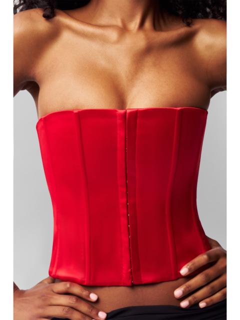 SATIN CORSET