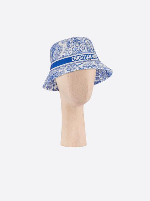 Dior Dior Toile de Jouy Sauvage Small Brim Bucket Hat