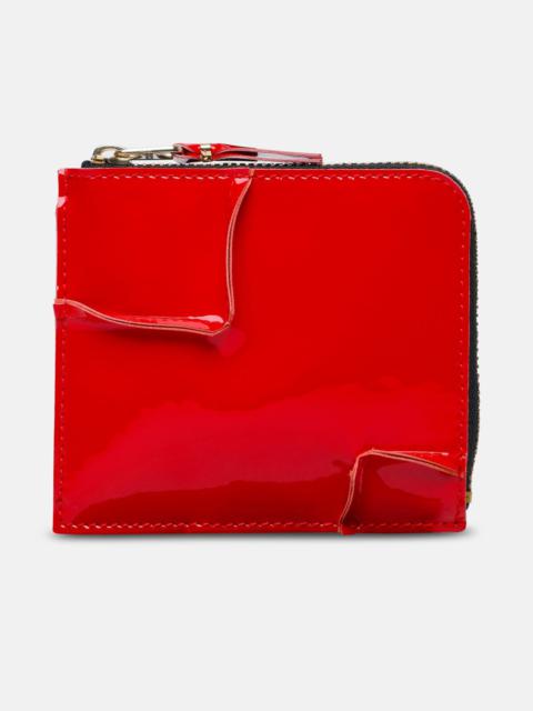 'MEDLEY' RED LEATHER WALLET