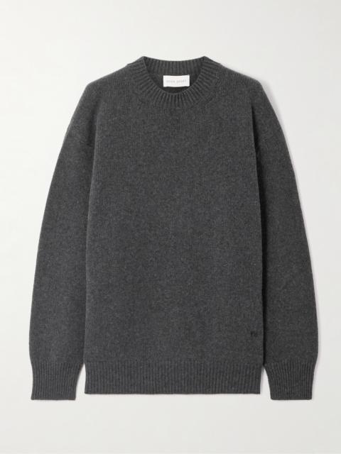 HIGH SPORT Georgia Embroidered Wool And Cashmere-blend Sweater
