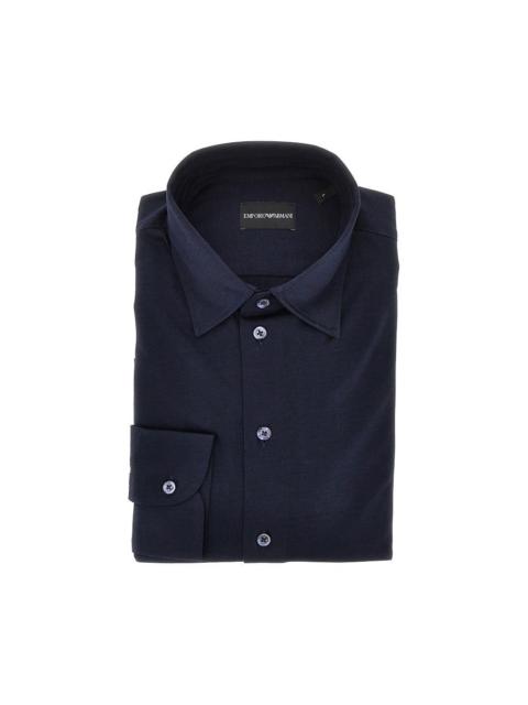 EMPORIO ARMANI STRETCH JERSEY SHIRT