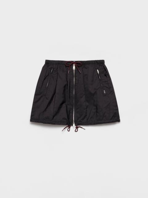 Prada Lightweight Re-Nylon miniskirt