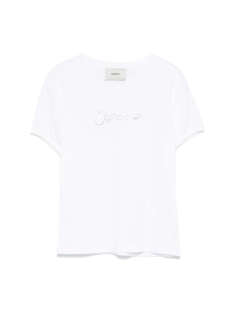 COPERNI crystal embellished-logo T-shirt