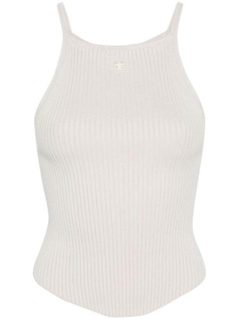 courrèges Holistic ribbed top