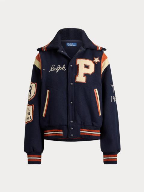 Polo Ralph Lauren Wool-Blend Letter Jacket
