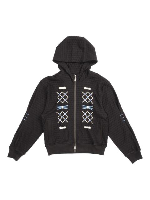 ADER error quilted hoodie